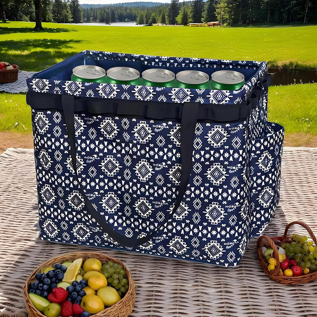 Waterdichte kampeertas voor georganiseerde outdoor avonturen, duurzaam Oxfordstof.