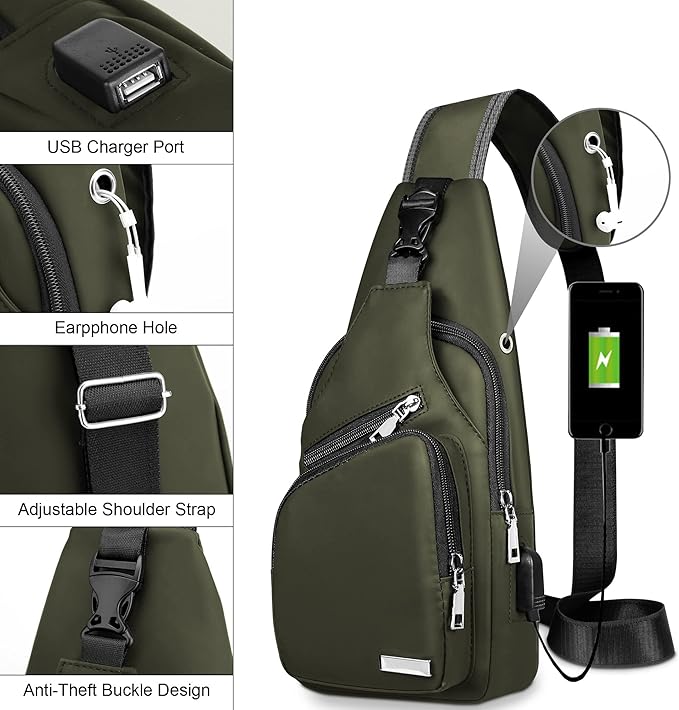 Duurzame waterdichte slingbag, WaveSling, bestand tegen alle weersomstandigheden, voor zorgeloos reizen.