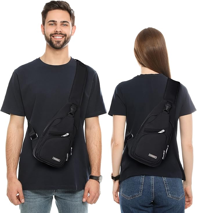 Handige WaveSling tas, compact maar verrassend ruim voor al je dagelijkse benodigdheden en gadgets.