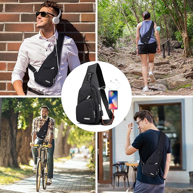 WaveSling unisex waterdichte slingbag: georganiseerd, compact en klaar voor elk buitensport avontuur.