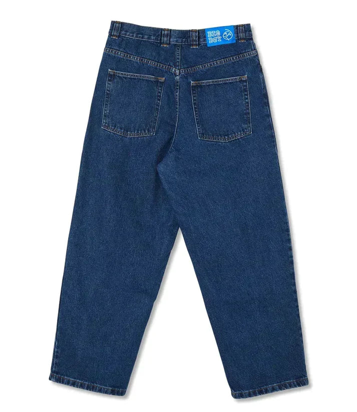 Baggy jeans voor heren, wijdvallende skaterbroek, ideaal voor een relaxte en authentieke look.