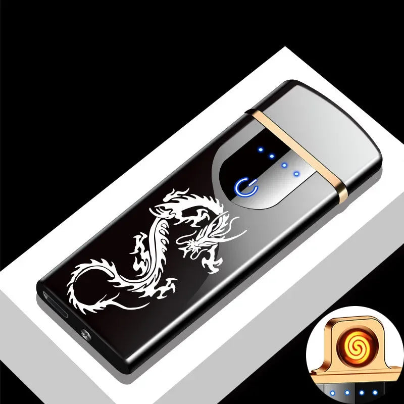 Detail van de plasma boog van de krachtige winddichte USB oplaadbare aansteker.