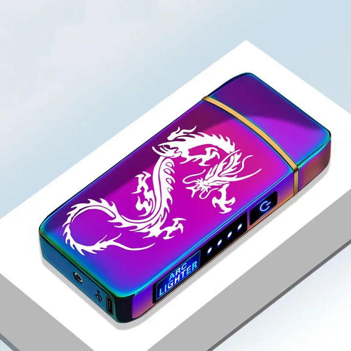 Compacte en draagbare winddichte elektronische plasma aansteker, USB oplaadbaar.