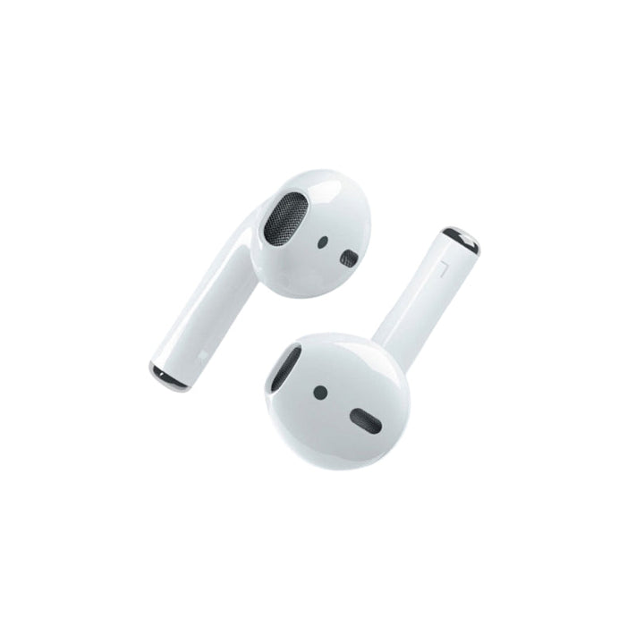 Witte BeatPods Pro 4 in-ear koptelefoon, ergonomisch design voor comfortabele pasvorm, draadloos luistergemak.