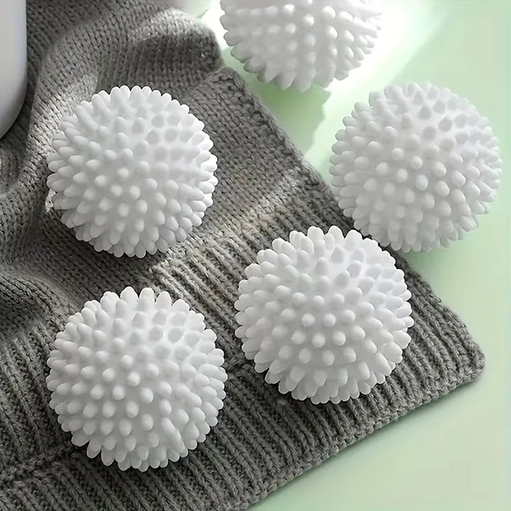 Set van efficiënte wasballen voor grondige reiniging en optimale textielverzorging in de wasmachine.