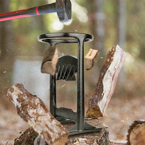 Efficiënt haardhout splijten met deze robuuste houtsplijter. Geschikt voor houtkachel en open haard. Veilig gereedschap.