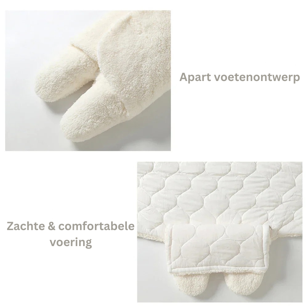 Perfecte wikkeldeken voor pasgeboren baby's, zorgt voor rustige nachten.