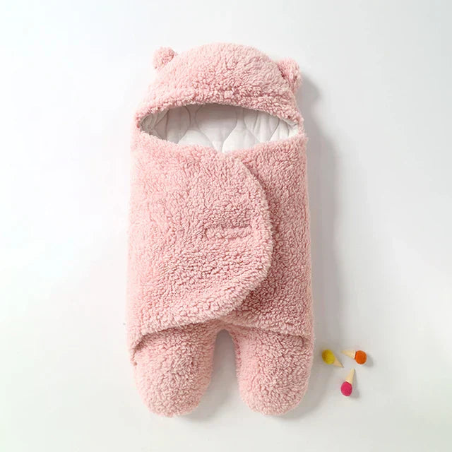 Baby wikkeldeken van hoogwaardig materiaal voor een vredige slaap.