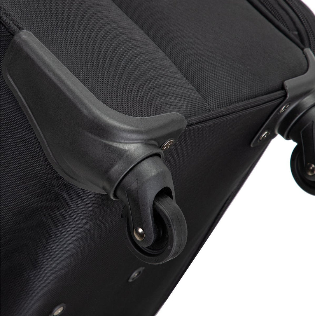 Valencia zachte reiskoffer voor comfortabel reizen, met flexibel ontwerp en voldoende ruimte voor uw bagage.