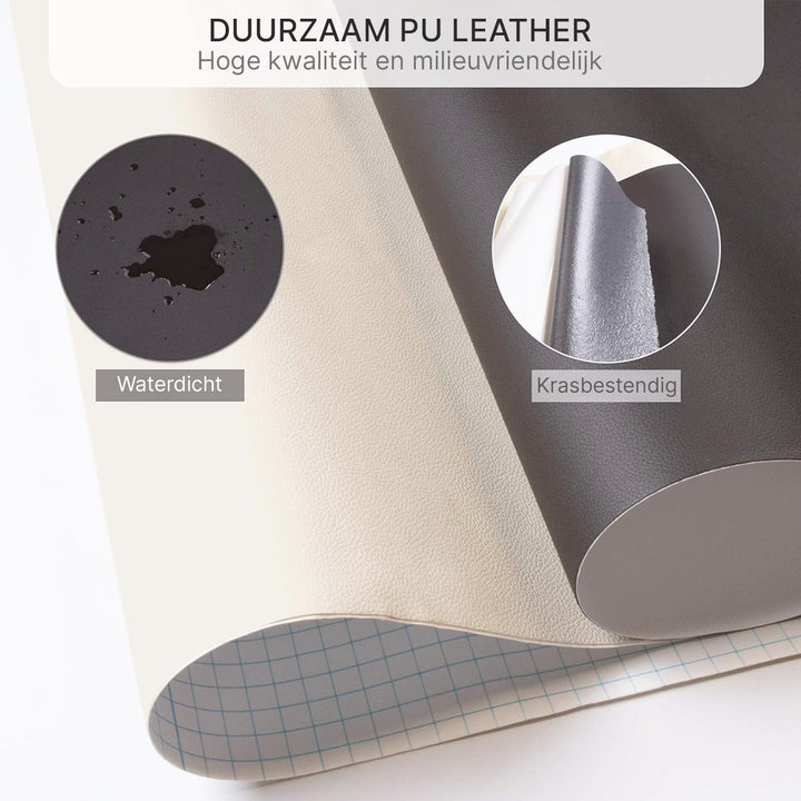 Waterdichte en slijtvaste PU-leer patch voor al uw leerreparaties.