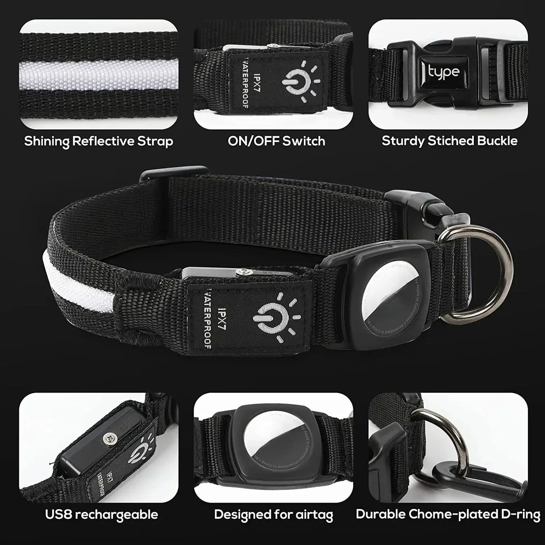 GPS hondenhalsband voor realtime tracking, zorgt voor extra veiligheid en gemoedsrust van huisdier.