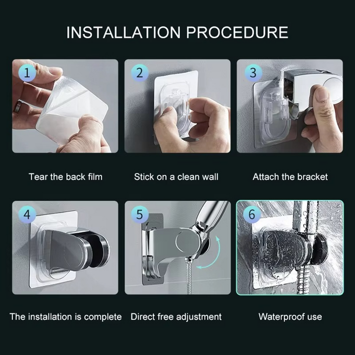 "Zilveren AquaFlow regendouchekop, waterbesparend met regenachtige straal, duurzaam roestvrij staal, diameter 20 cm."