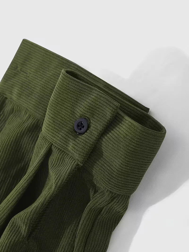 Blauw herenoverhemd met ribstructuur, modieus en comfortabel voor herenmode.