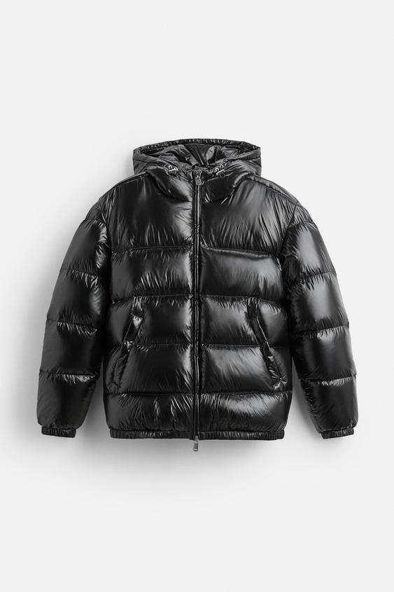 Zwart unisex warm pufferjack, comfortabele en isolerende winterjas. Ideaal voor koude dagen, heren & dames.