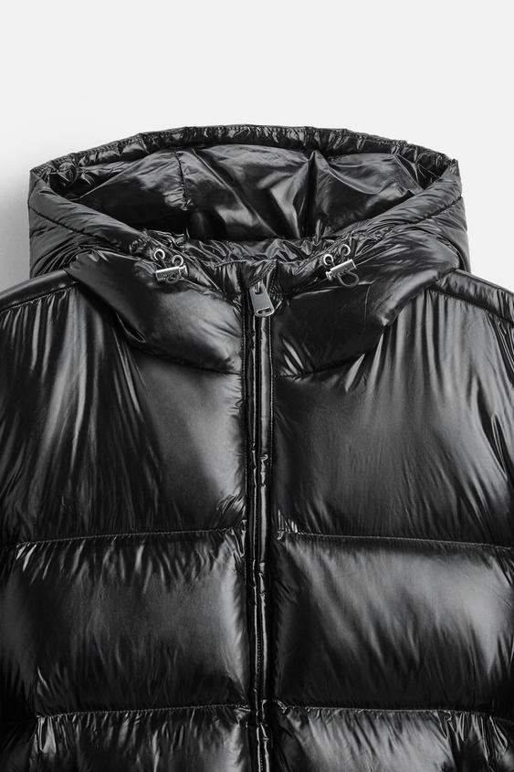 Comfortabel zwart unisex pufferjack, ideale casual winterjas voor dagelijks gebruik. Warme isolatie, stijlvol.