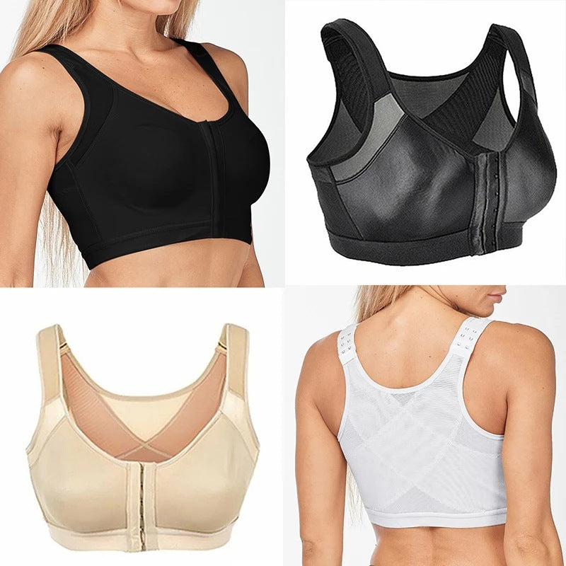 Dames sport-bh, witte variant, perfecte lingerie voor sport en activiteit met goede ondersteuning