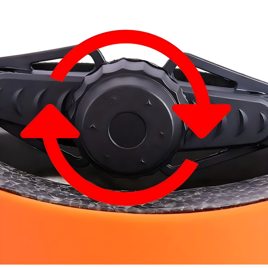 "Zwarte fietshelm met verstelbare pasvorm, ventilatieopeningen en robuuste ABS constructie voor ultieme veiligheid."