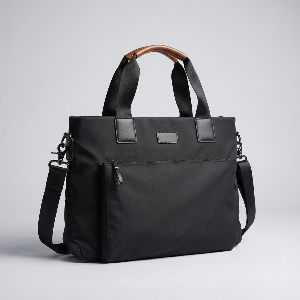 Functionele unisex laptoptas met meerdere vakken, ideaal voor zakelijk gebruik, kantoor of reizen. Optimale organisatie.