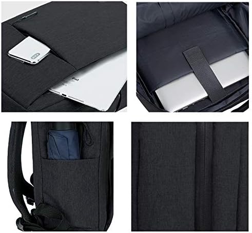 Materiaaltextuur van de duurzame waterdichte stof van de slanke laptoprugzak met USB.