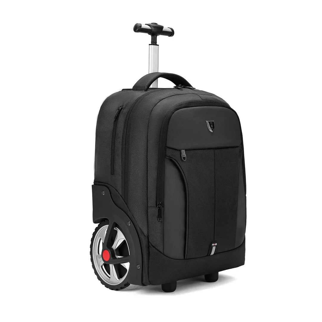 Veelzijdige 3-in-1 rolbare rugzak Helsinki, combineert laptoprugzak, trolley en reistas voor elke reis.