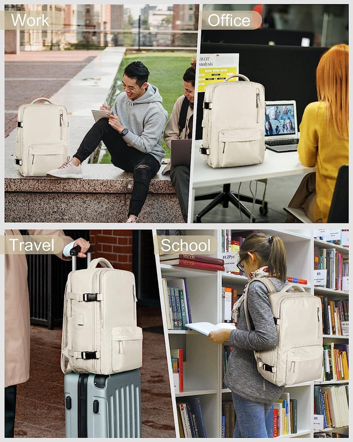 Unisex rugzak met apart schoenvak; perfect voor reizen, sport of school.